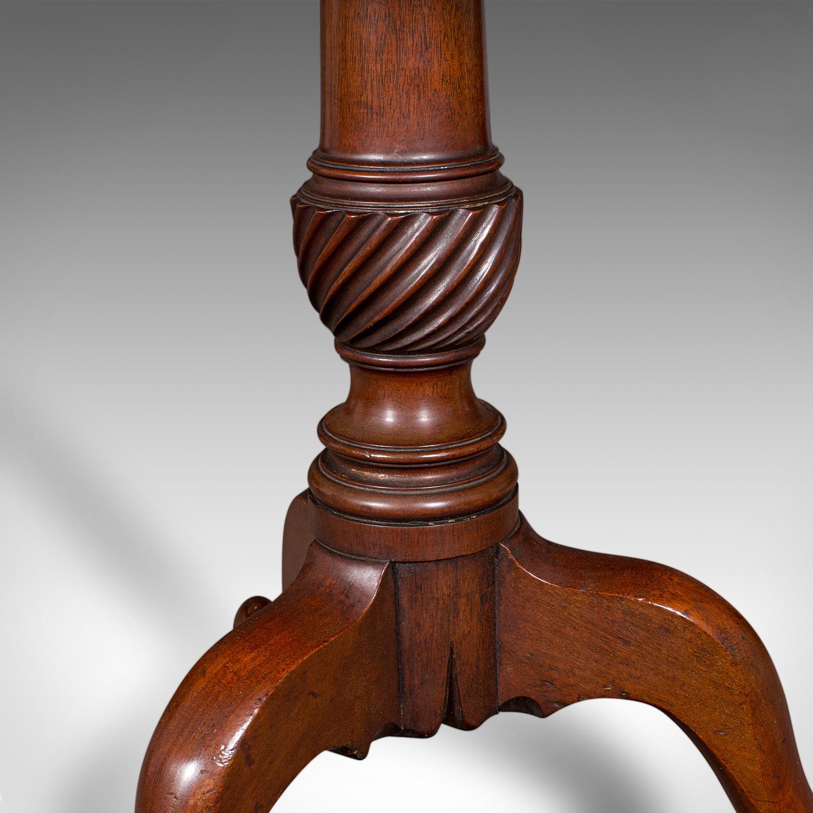 Antique Two Tier Dumb Waiter, English, Afternoon Tea, Jardiniere Stand, Georgian For Sale 2