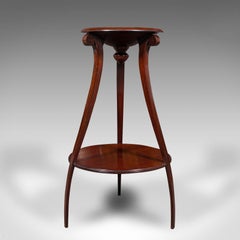 Antique Two Tier Jardiniere, English Cake Stand, Torchere, Early Victorian, 1840