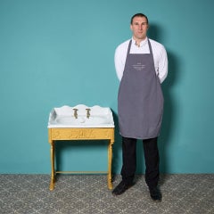 Antique Twyfords Sink with Cast Iron Stand