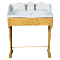 Antique Twyfords Sink with Cast Iron Stand