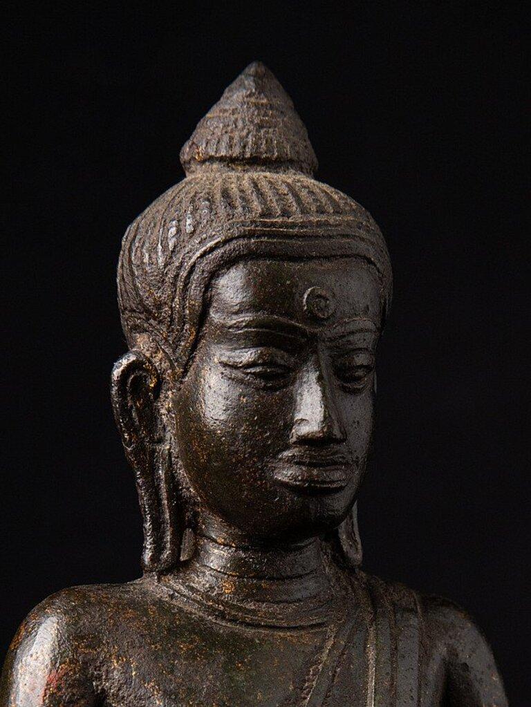 Antique U-Thong Buddha from Thailand For Sale 5