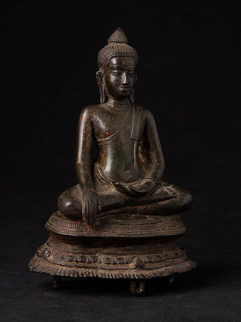 Antique U-Thong Buddha from Thailand For Sale 1