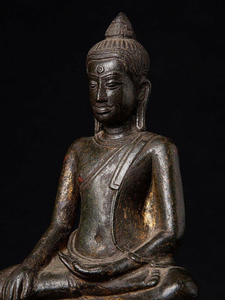 Antique U-Thong Buddha from Thailand For Sale 4