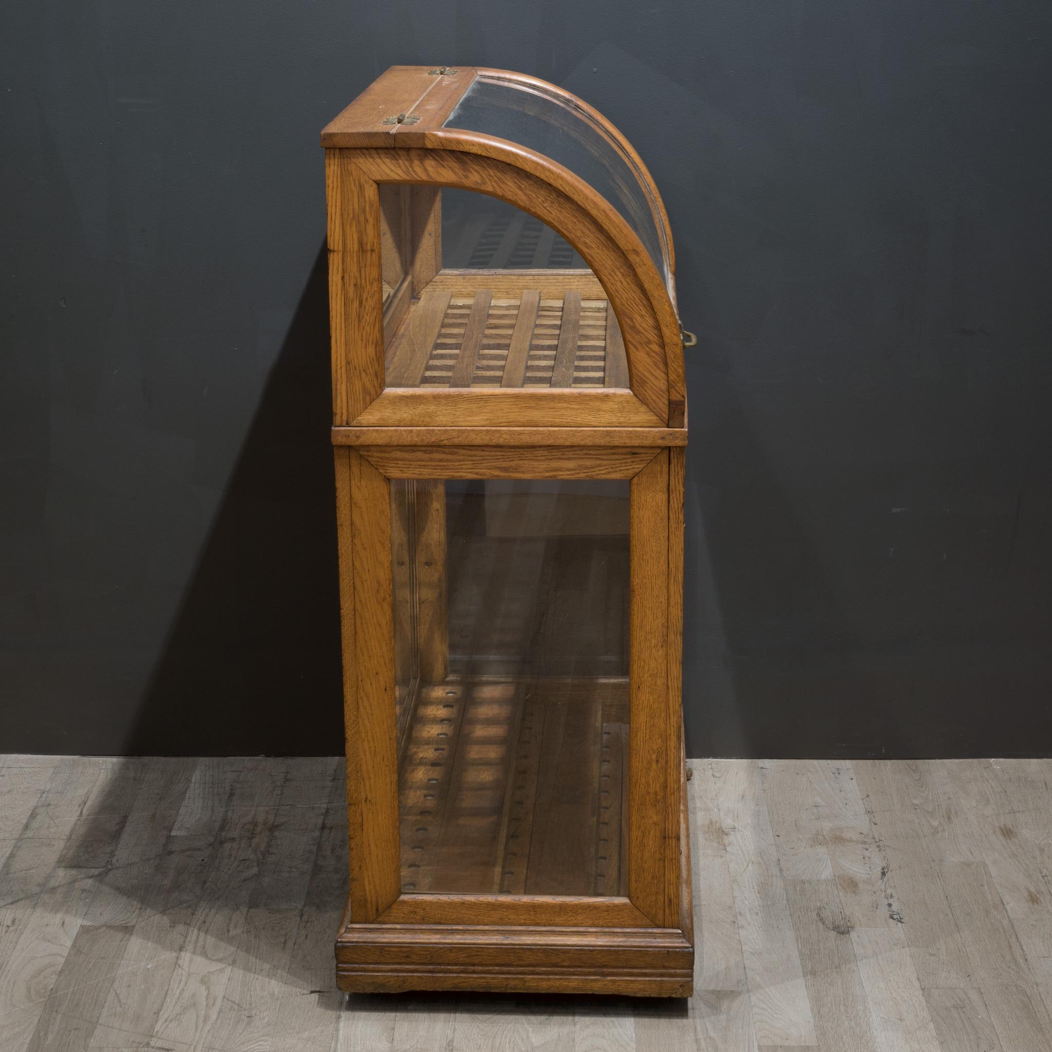 Late Victorian Antique Umbrella and Cane Display Case C.1890-1900