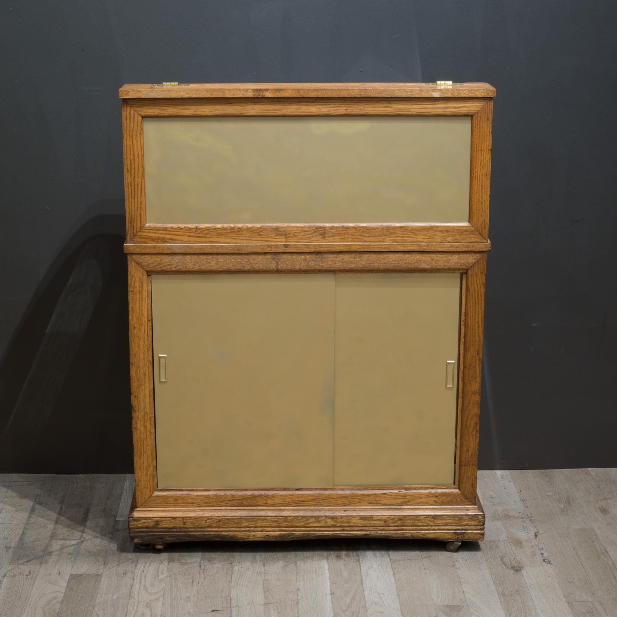 19th Century Antique Umbrella and Cane Display Case C.1890-1900