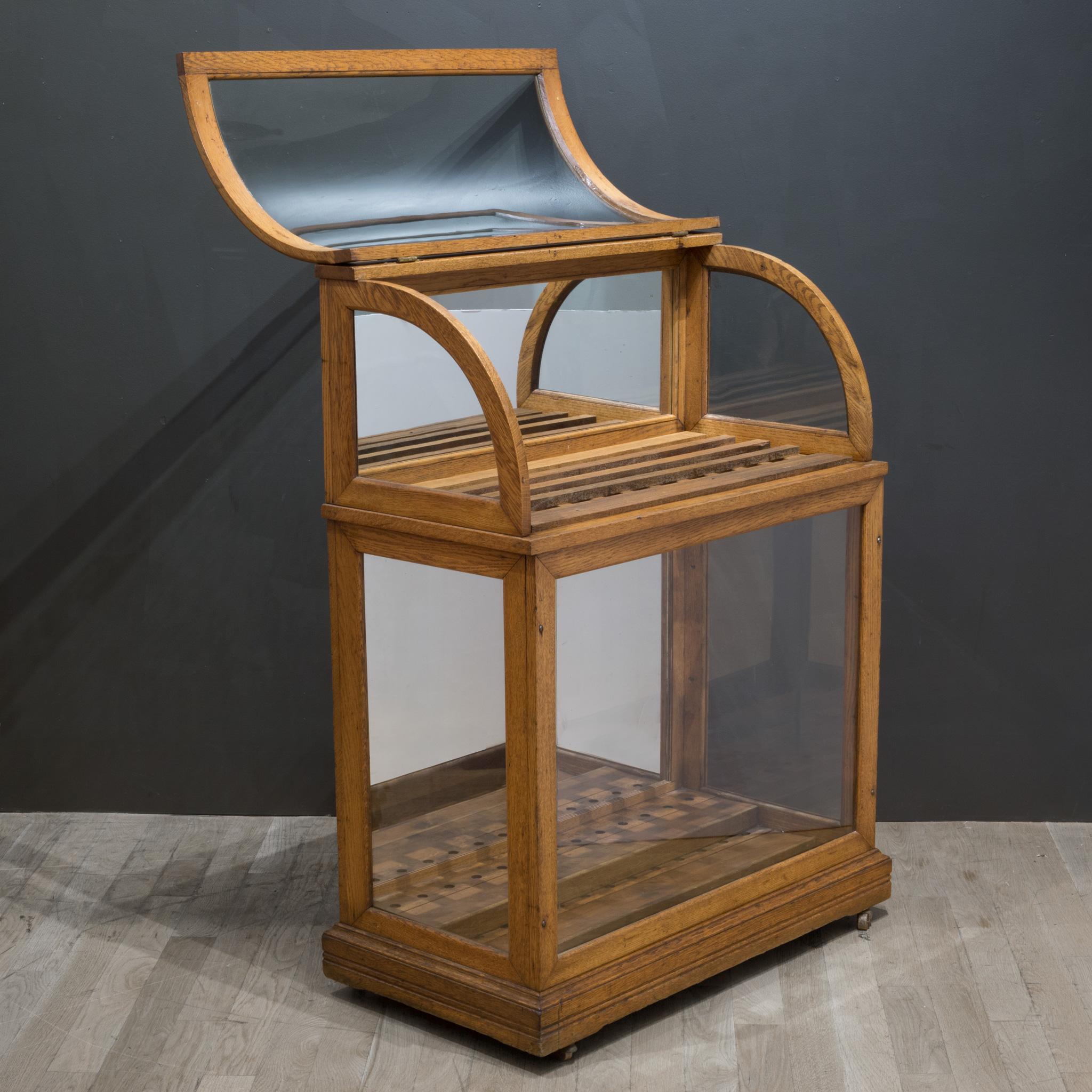 Antique Umbrella and Cane Display Case C.1890-1900 2