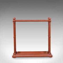 Antique Umbrella Stand, English, Victorian, Coalbrookdale, Hall, Stick