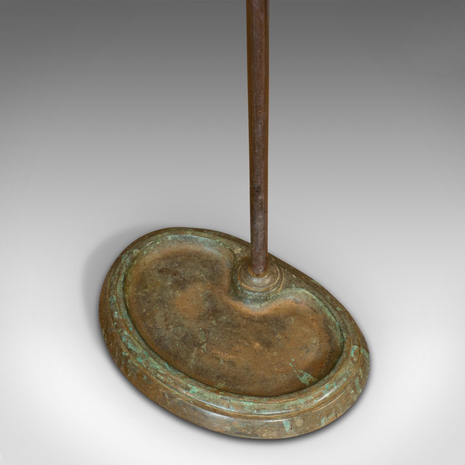 Antique Umbrella Stand, French, Bronze, Hallway, Cane, Stick, Rack, Art Nouveau 2