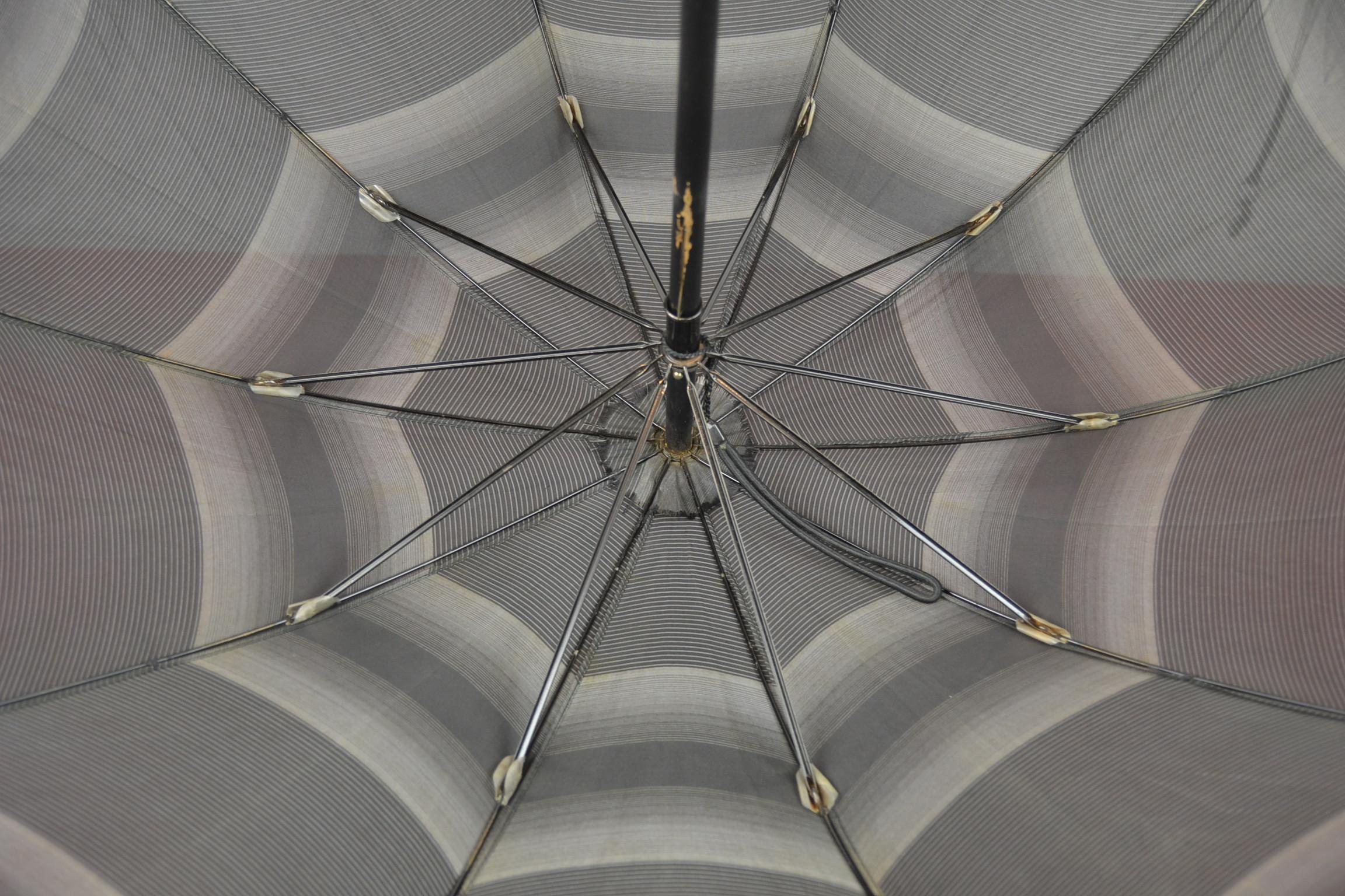 Antiker Umbrella mit französischem Bulldoggengriff im Angebot 9