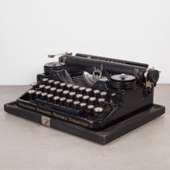 Antique Underwood Standard Portable Typewriter, C.1919