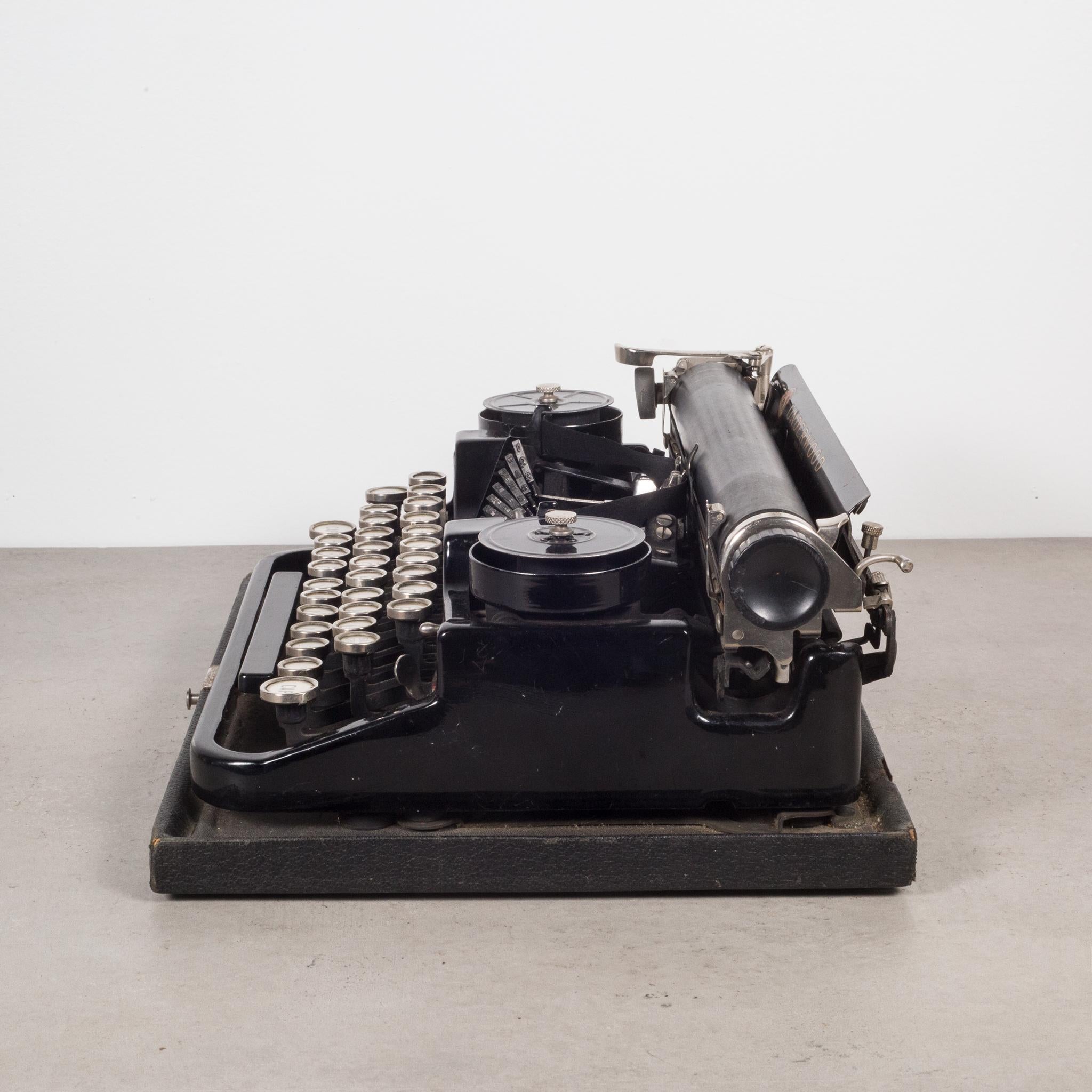 underwood standard typewriter