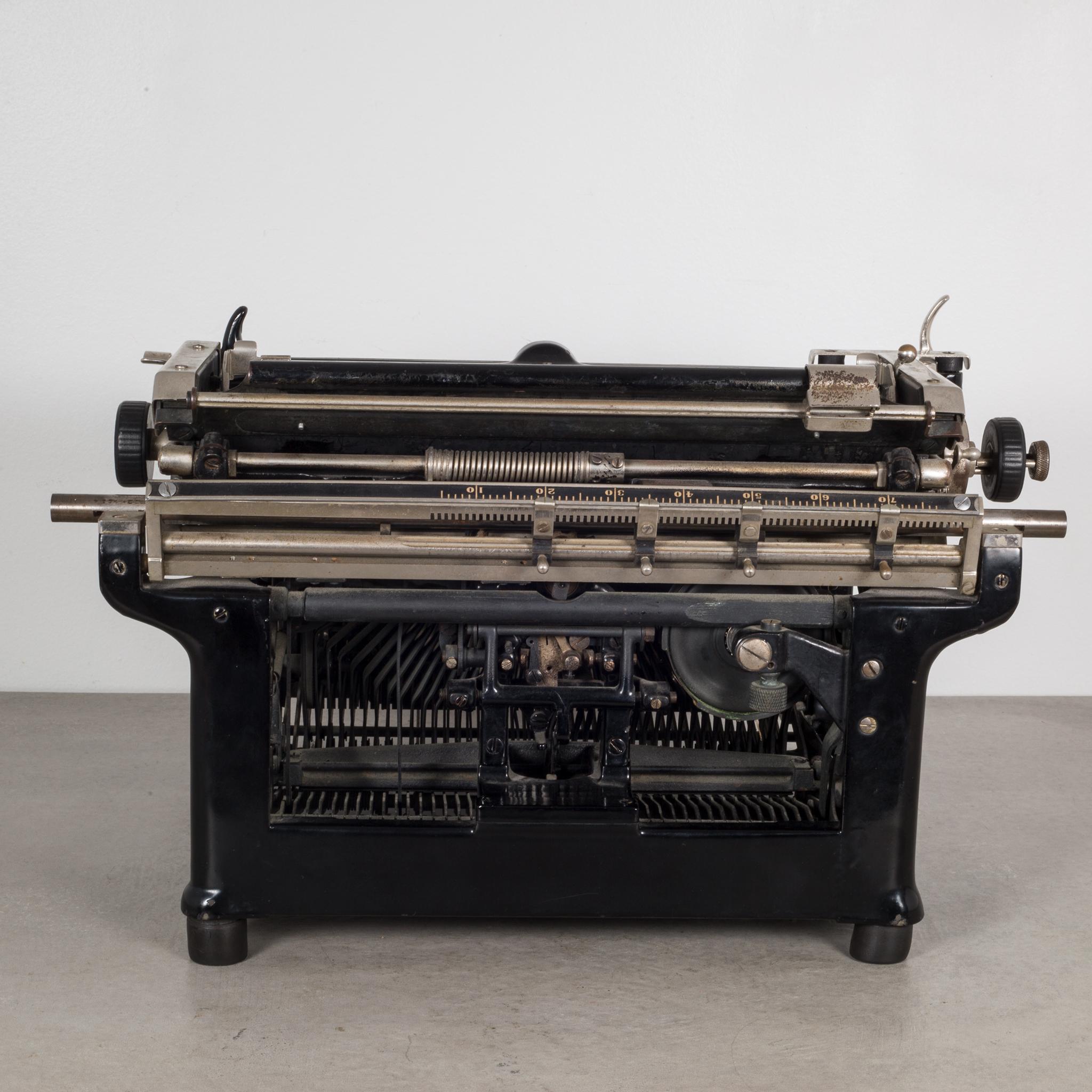 underwood antique typewriter value