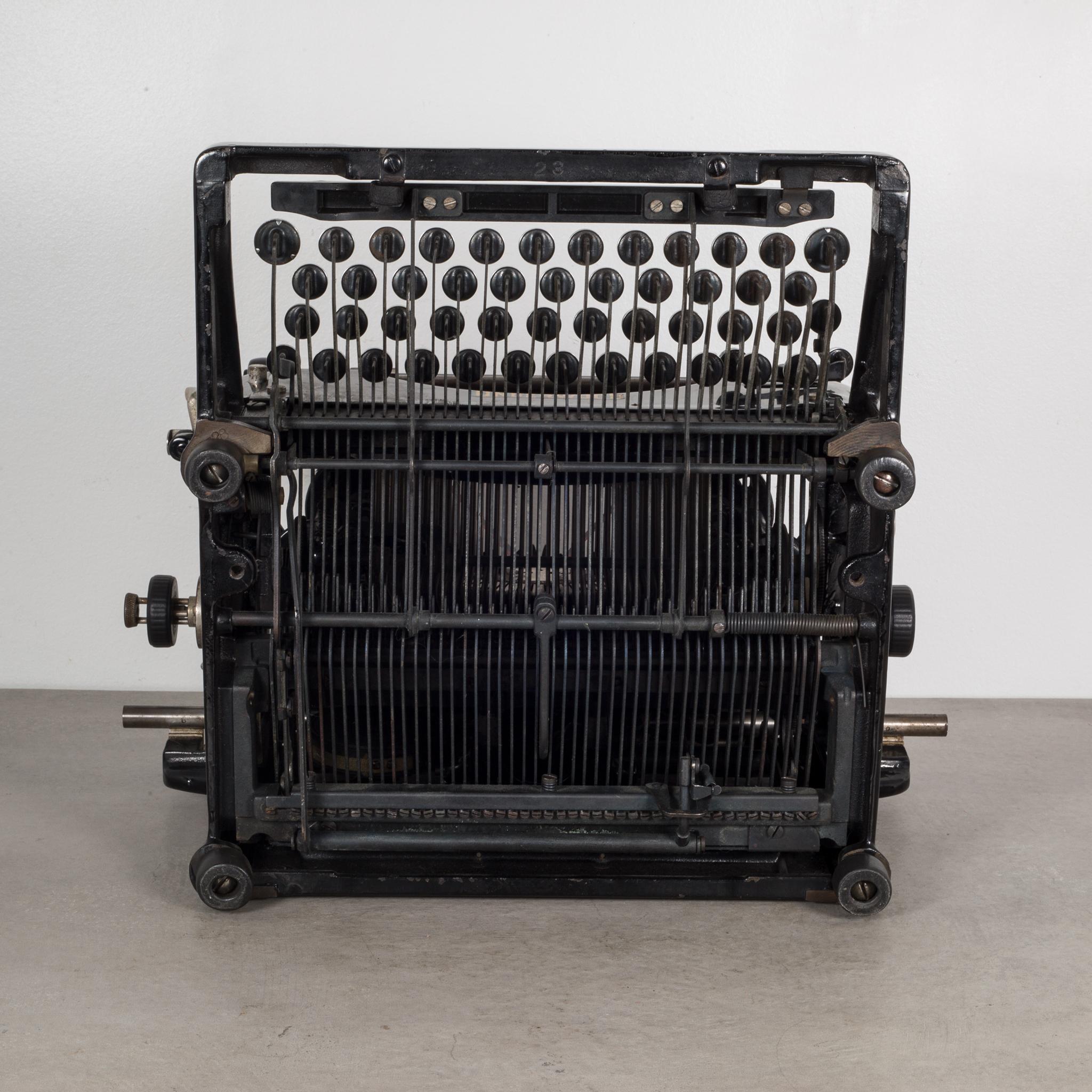 Art Deco Antique Underwood Typewriter #4, circa 1926