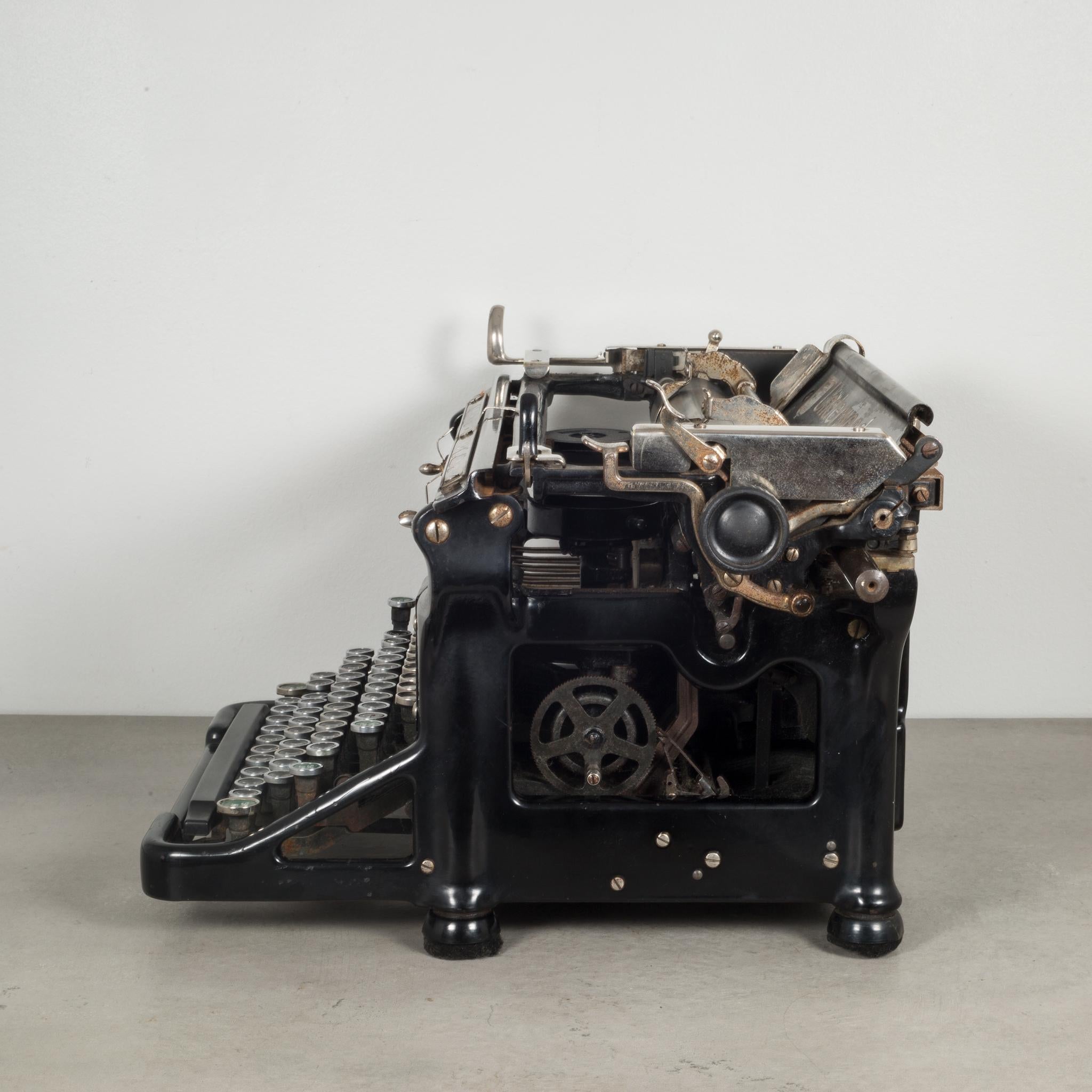 Art déco Machine à écrire ancienne Underwood #6 12:: circa 1933