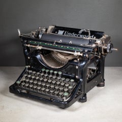 Antique Underwood Typewriter No.6 c.1933