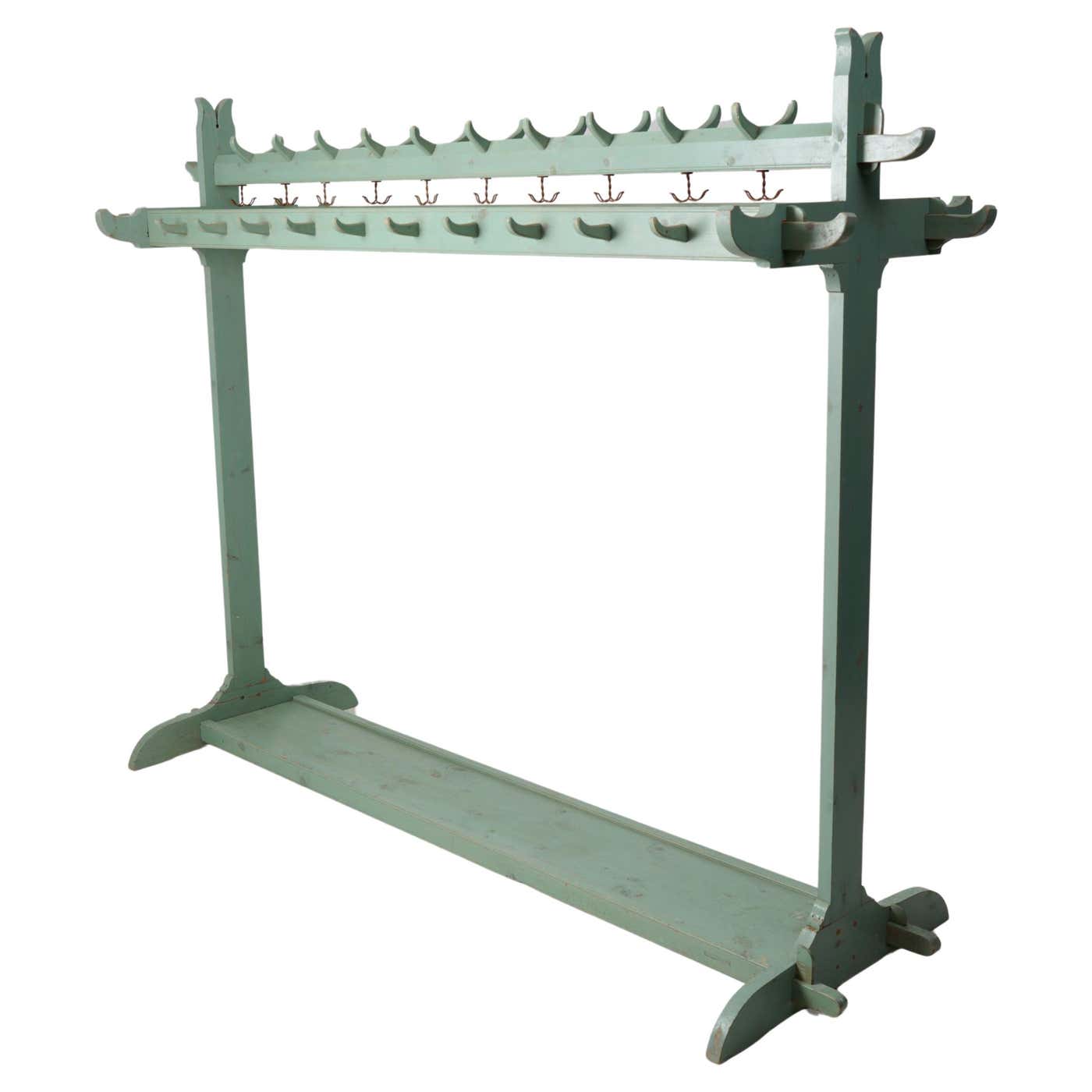 Antique Unique Clothes Rack in Pine, Made by Hand in Northern Sweden ...