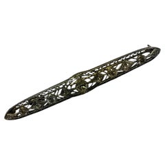 Antique Unisex Brooch, Unknown Designer, Circa 1660-1669, Excellent