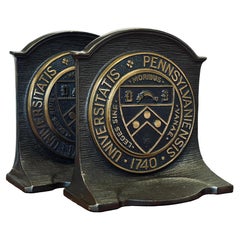 Antique University of Pennsylvania Bookends