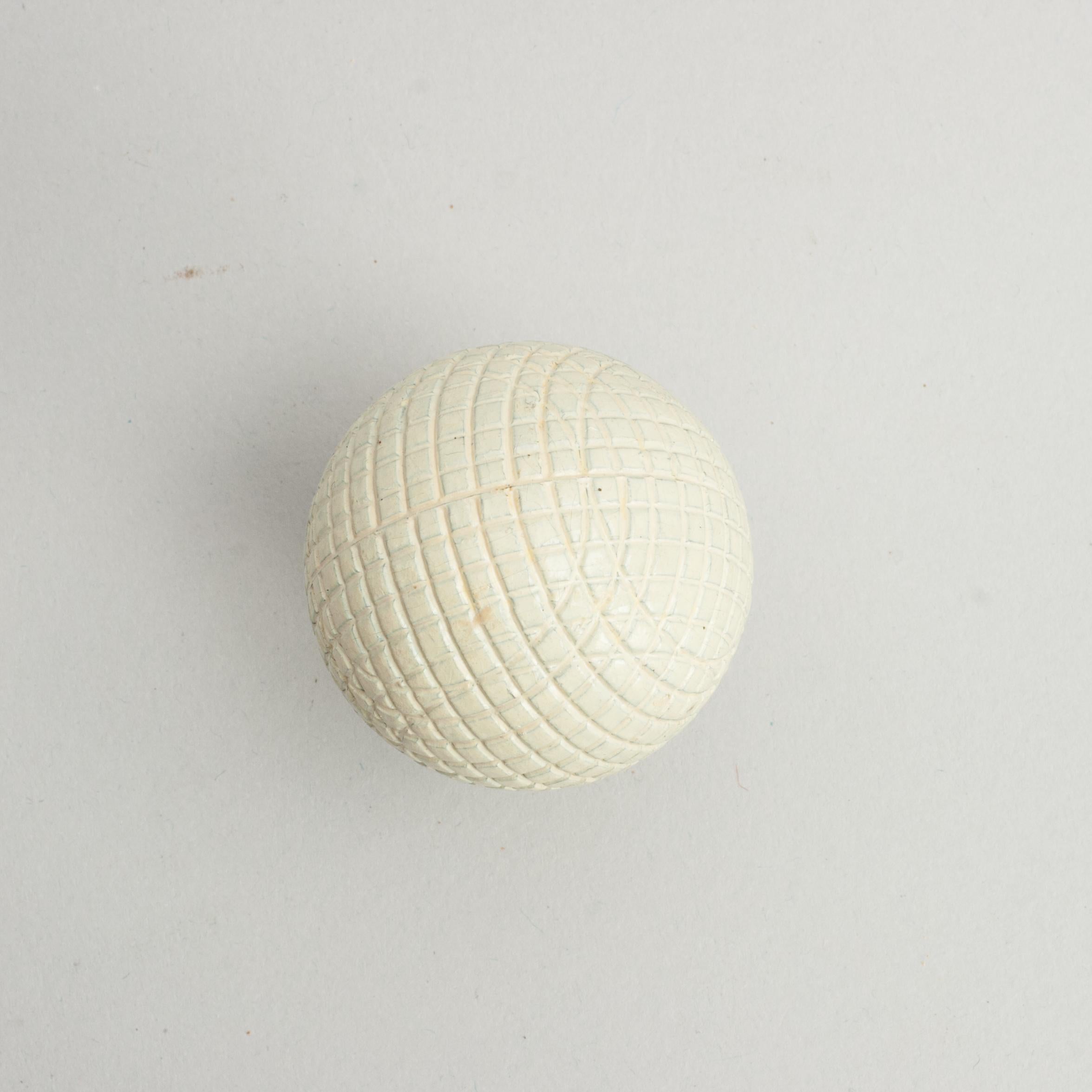 Other Antique, Unused Golf Ball, Gutta Percha For Sale