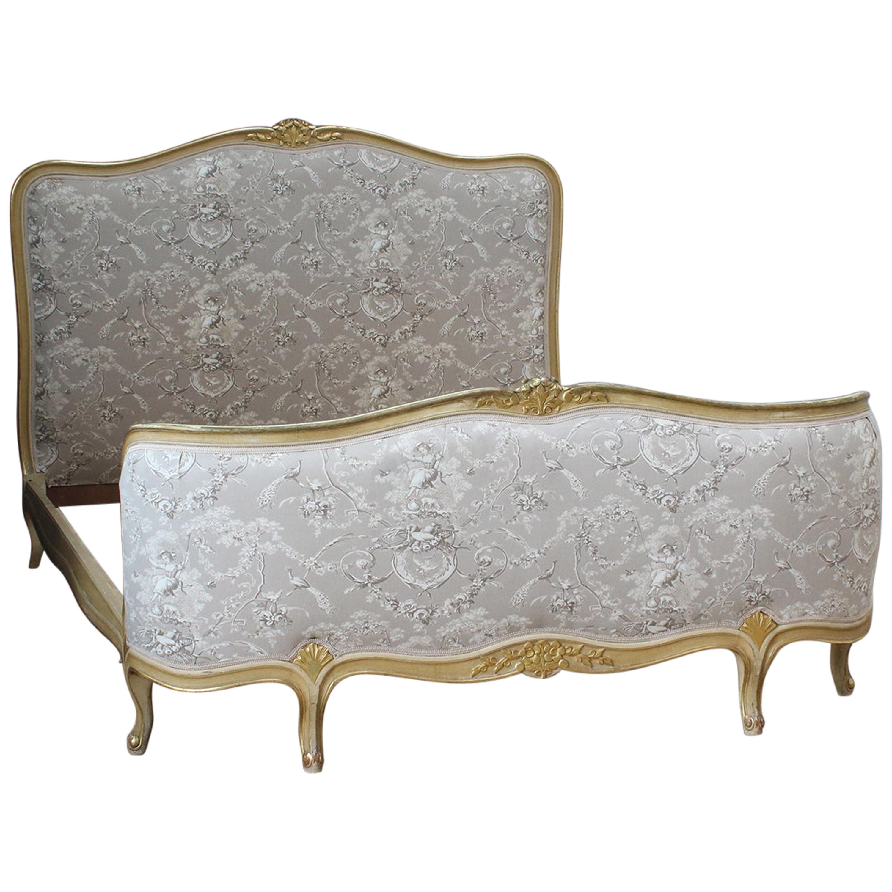 Antique Upholstered Bed WK120