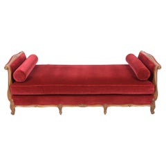 Antique Upholstered Daybed