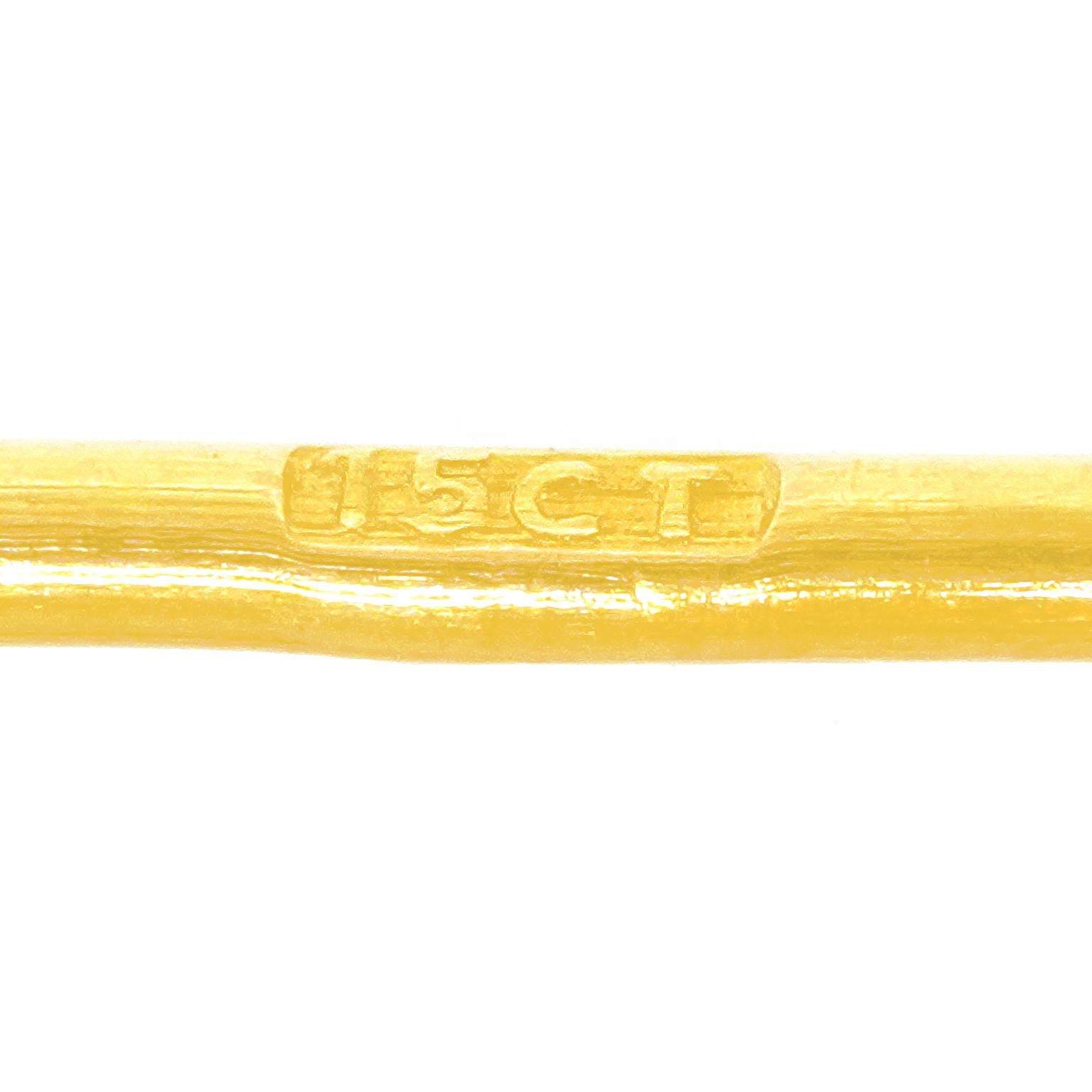 Boucles d'oreilles antiques à motif d'urne Anglais en vente 1