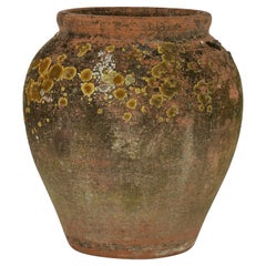 Antique Urn-Shape Terracotta Pot