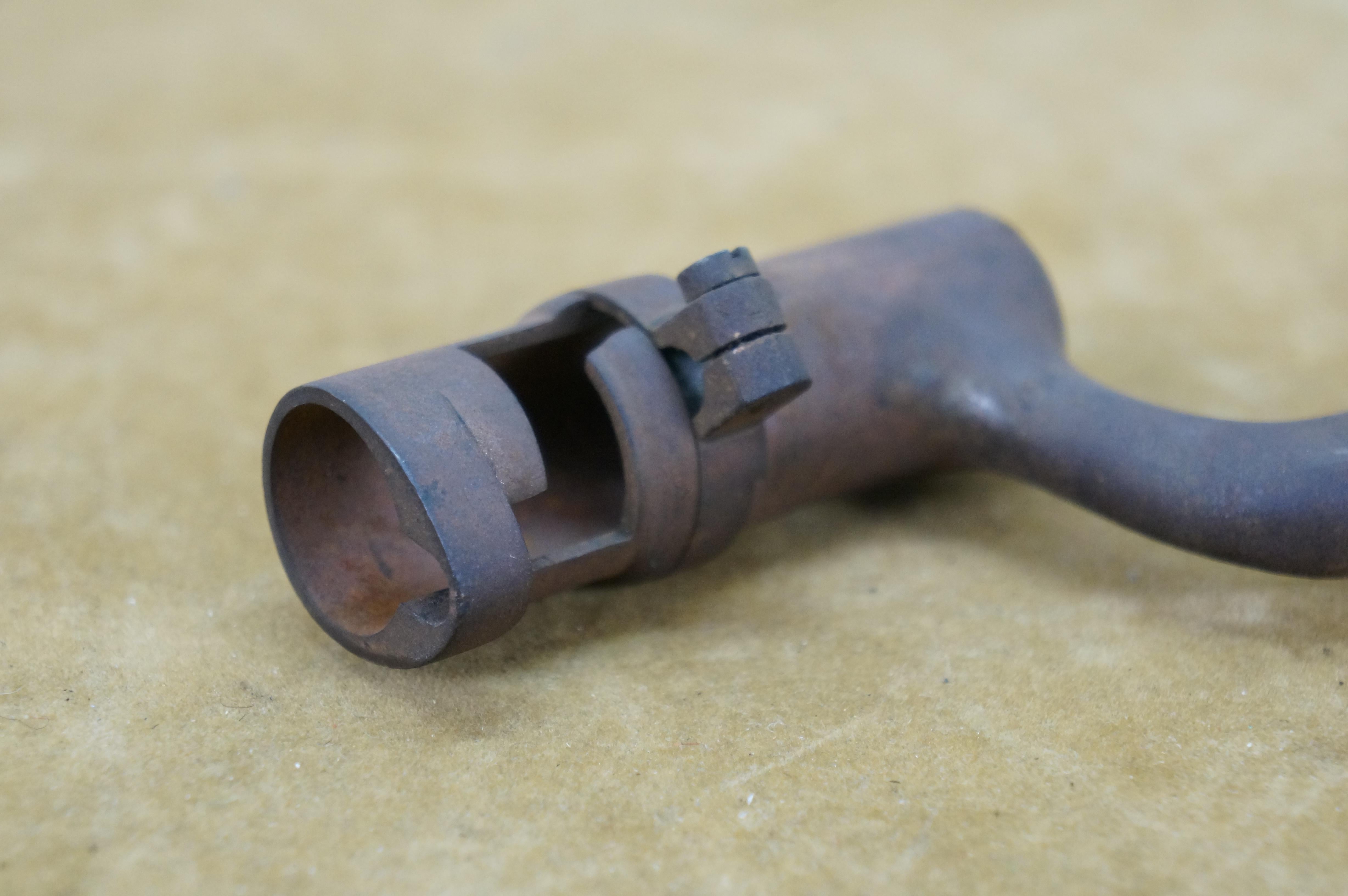 Vaina de bayoneta para fusil Trapdoor Springfield M1873 antiguo 21,5