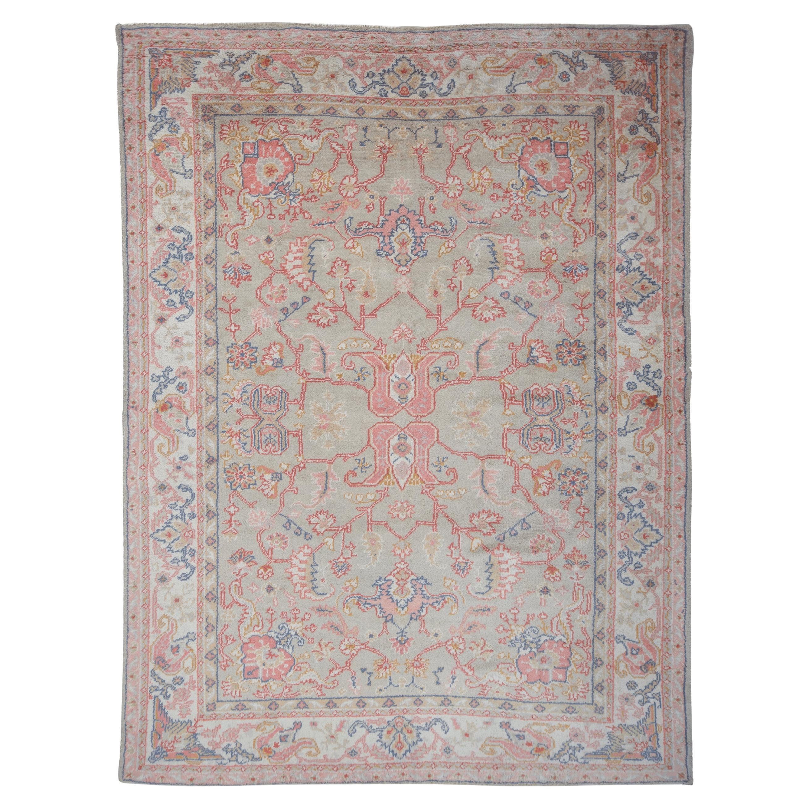 Antiker Ushak-Teppich - Big Size Antiker Oushak-Teppich