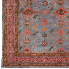 Antique Ushak Carpet - Late 19th Century