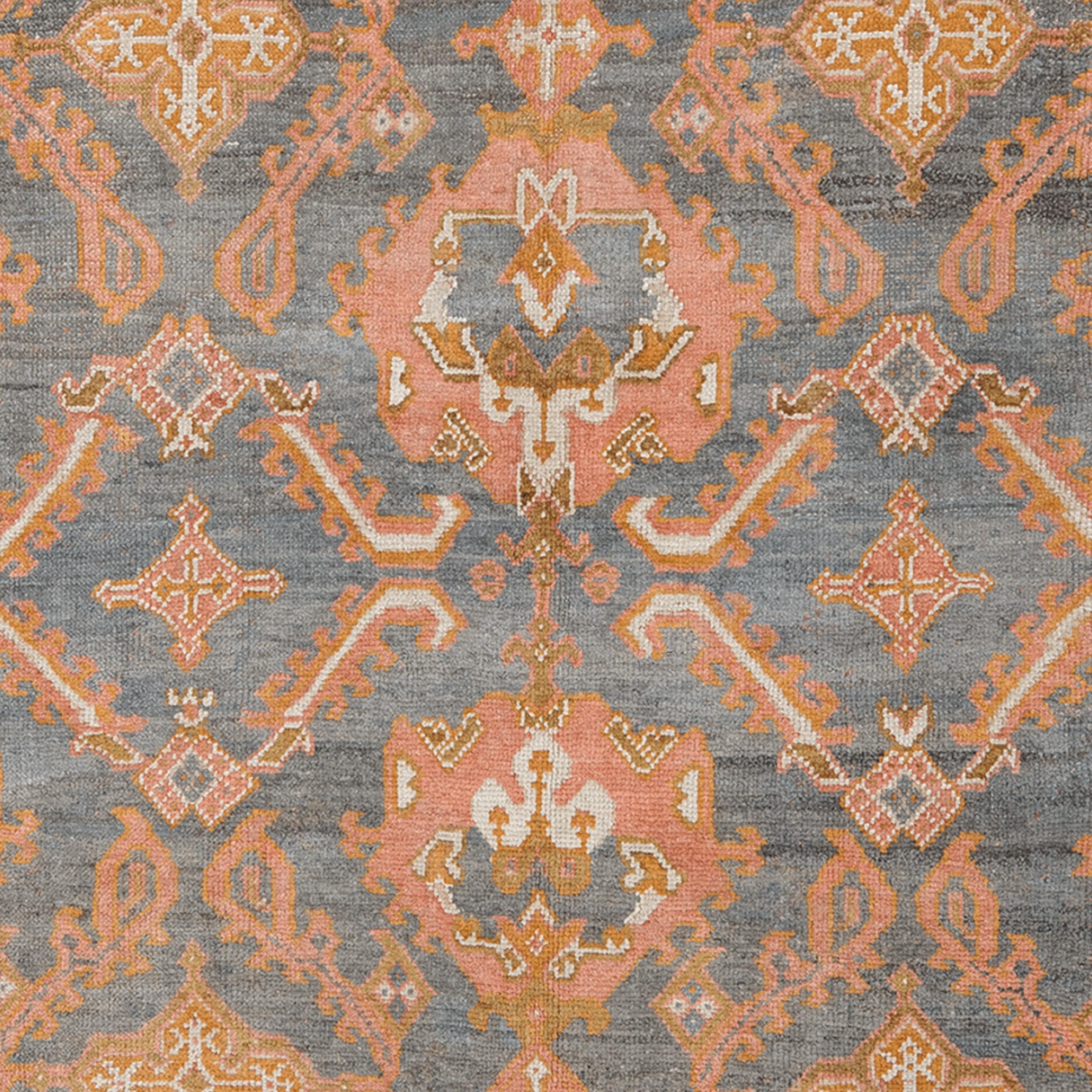 Turc Tapis ancien d'Ushak - Fin du 19e siècle en vente