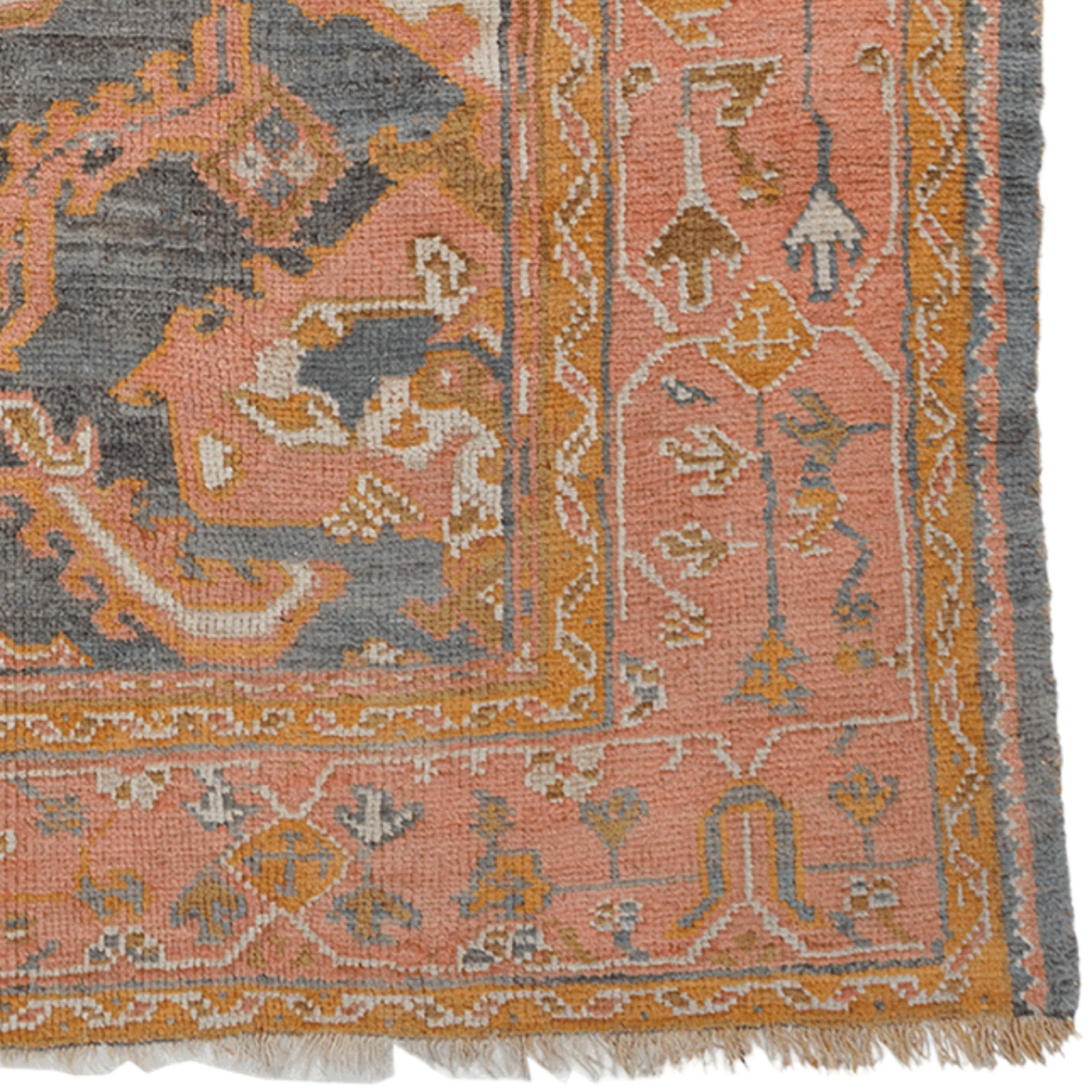 Tapis ancien d'Ushak - Fin du 19e siècle Bon état - En vente à Sultanahmet, 34
