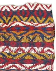 Antique Uzbek Kilim Rug, Early 20th Century