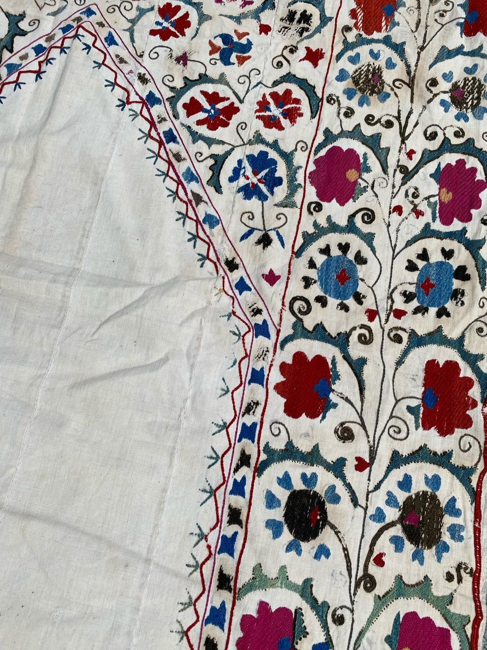 Antique Uzbek Suzani Embroidery 2