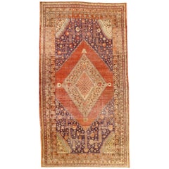 Antiker usbekischer Teppich im Khotan-Design