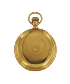 Antique Vacheron Constantin Solid 18 Karat Yellow Gold Pocket Watch