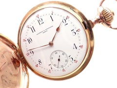 Antique Vacheron Constantin Yellow Gold Pocket Watch, 1894
