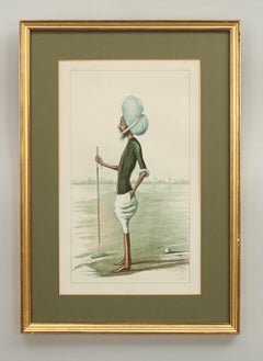 Antique Vanity Fair Print, H.H. the Maharaja of Patiala, Sir Rajinder Singh GCSI