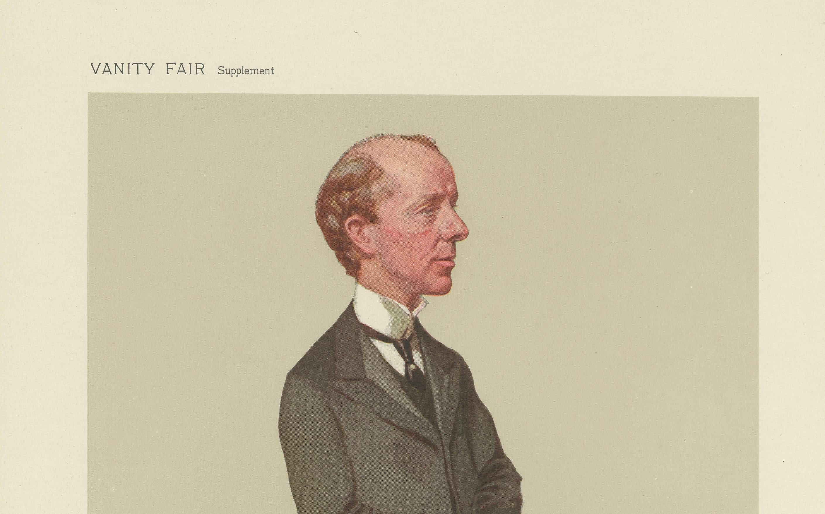 Antiker Vanity Fair Druck 'In der siegreichen Mannschaft' Mr. McKenna, M.P. von Spy, 1906 (Frühes 20. Jahrhundert) im Angebot