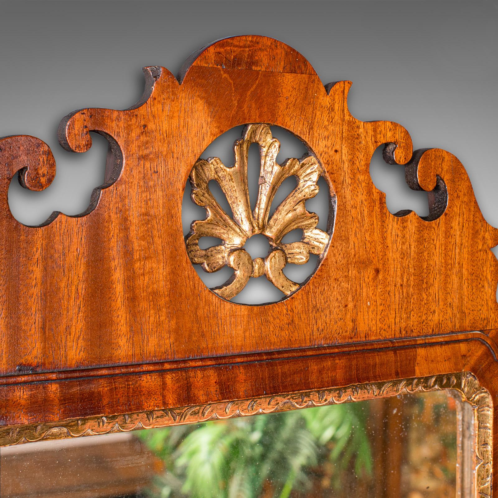 British Antique Vanity Mirror, English, Reception Hall, Morning Room, Bedroom, Georgian For Sale