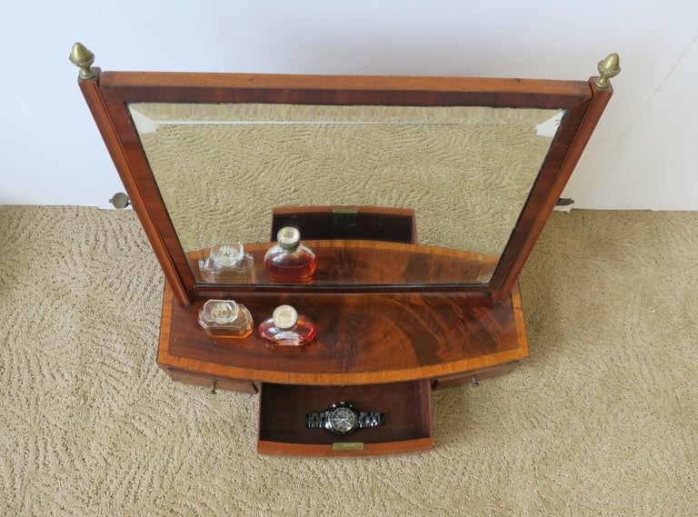 Antique Vanity Mirror with Drawers at 1stDibs