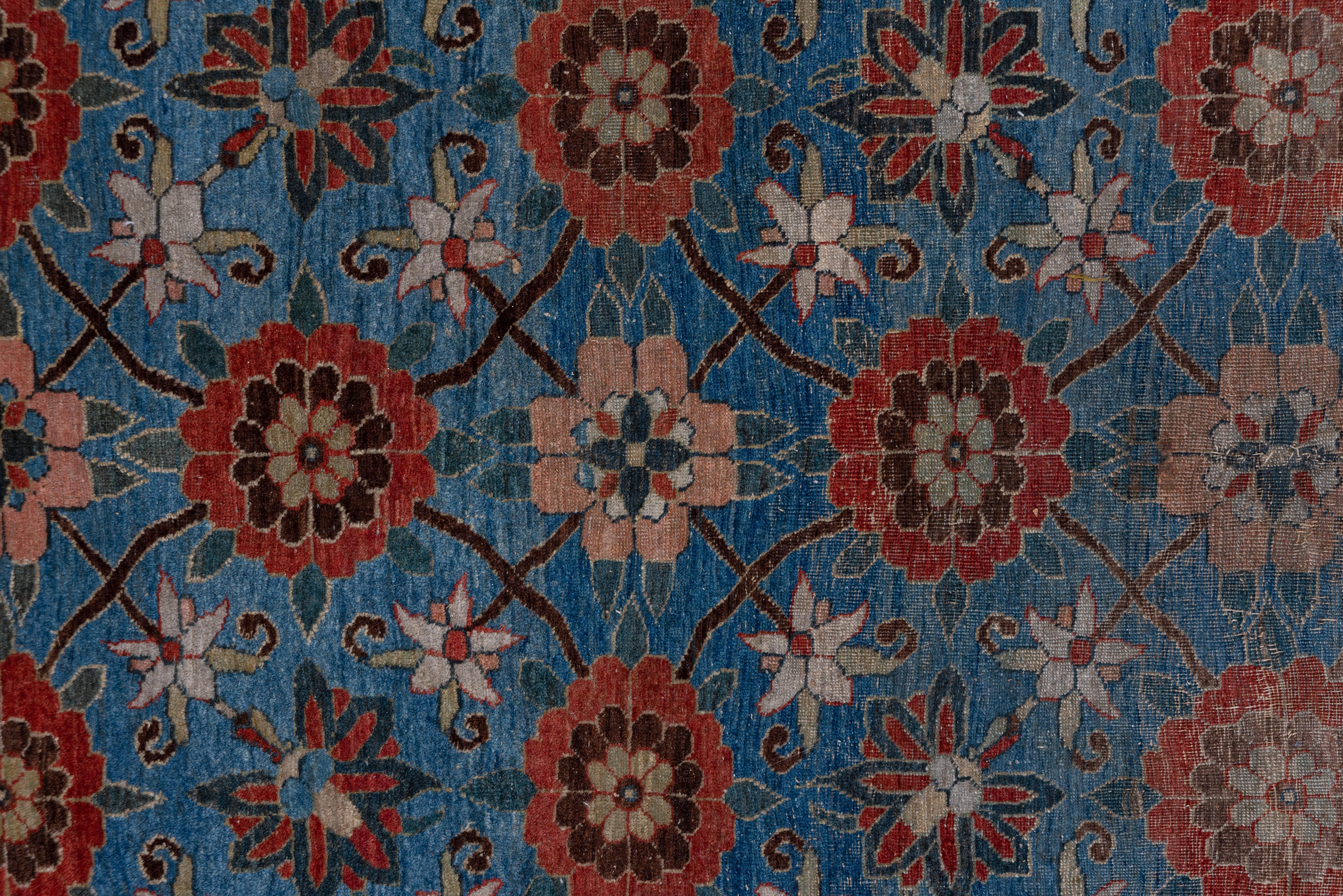 Noué à la main Tapis Varamin ancien en vente
