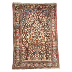 Antique Vase Design Persian  Prayer Rug