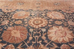 Antique Vase Design Tabriz Persian Rug