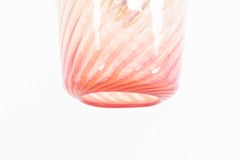 Antique Vaseline Glass Light Pendant Lamp, C.1920