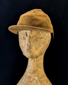 Antique velvet jockey cap, jockey silks