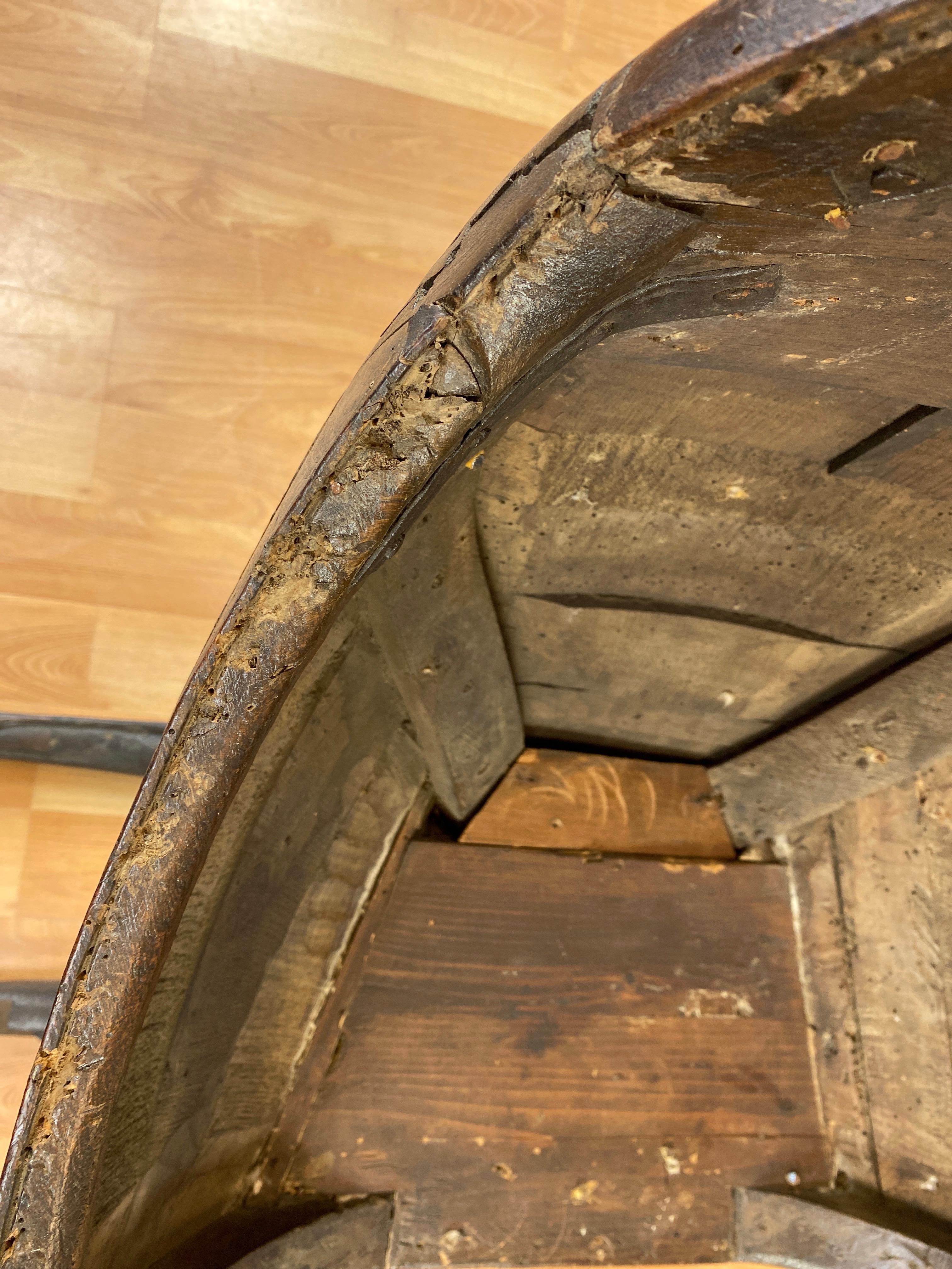 Antique Venetian Gondola Chair, 18th C. 10