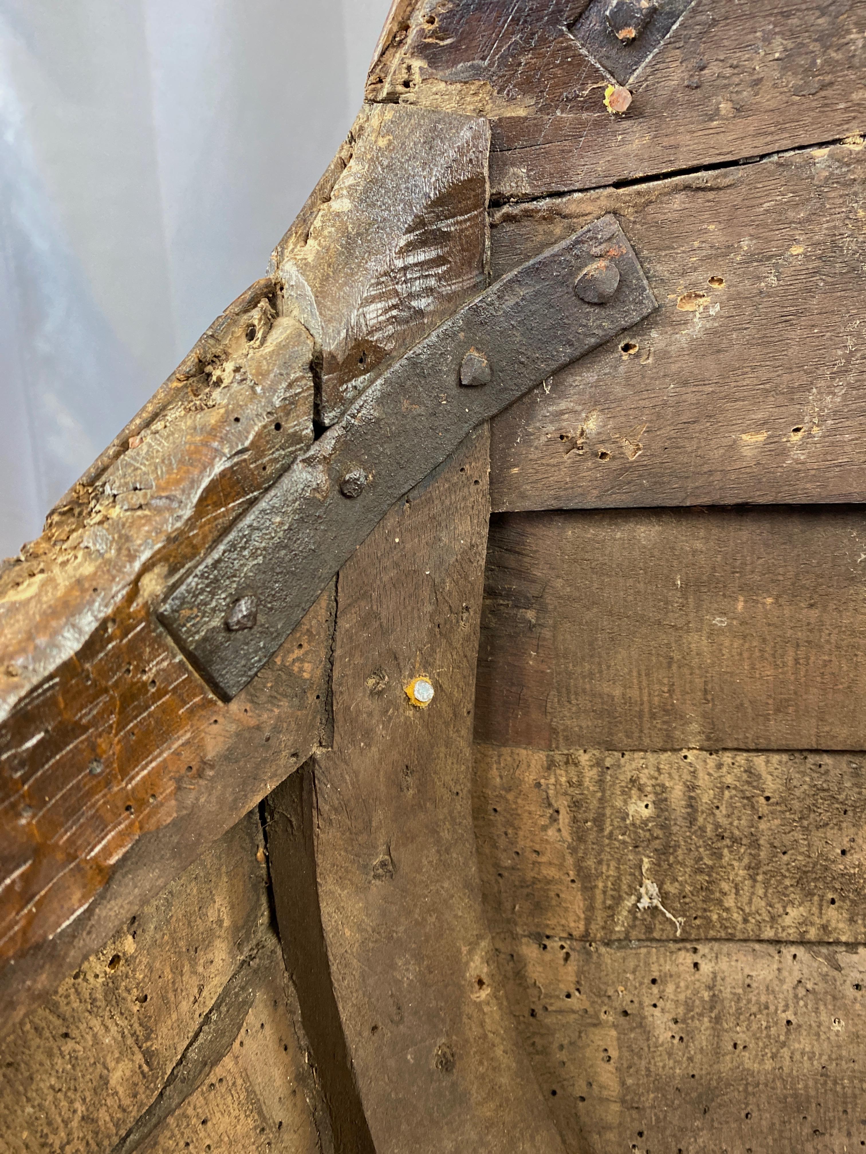 Antique Venetian Gondola Chair, 18th C. 11