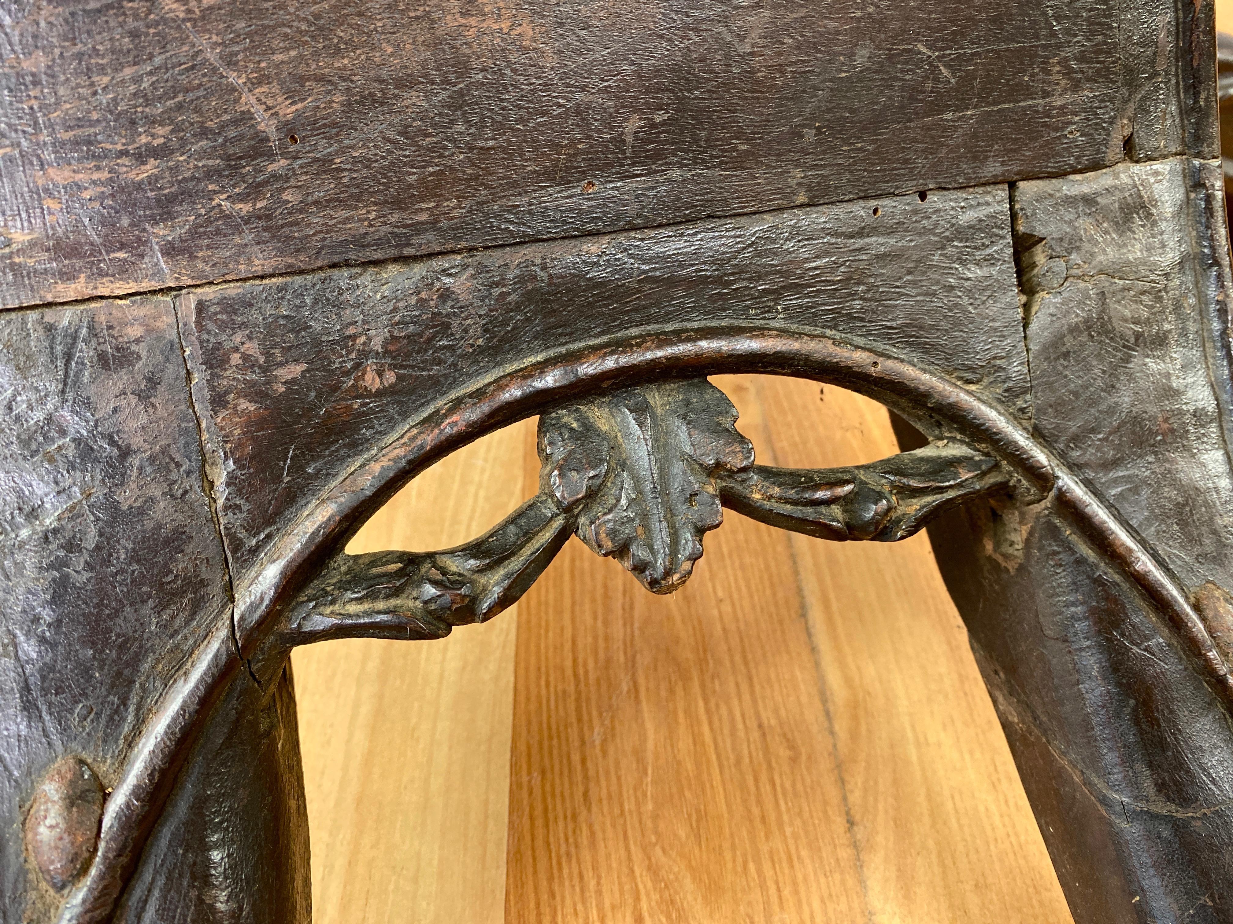 Antique Venetian Gondola Chair, 18th C. 1
