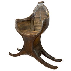 Antique Venetian Gondola Chair, 18th C.